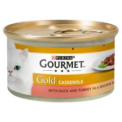 GOURMET Gold Casserole Duck & Turkey In Sauce