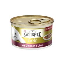 GOURMET Gold Chicken and Liver Chunks in Gravy