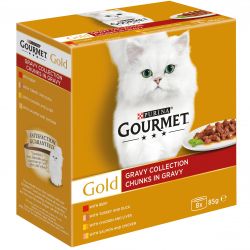 GOURMET Gold Gravy Collection Chunks In Gravy 8pk