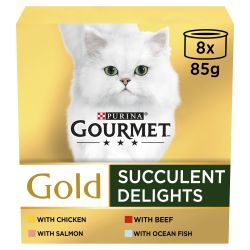 GOURMET Gold Succulent Delights 8pk