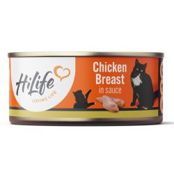 Hi Life Cat Chicken Breast in Sauce Can