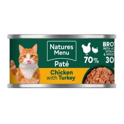 Natures Menu Can Cat Chicken & Turkey Pate