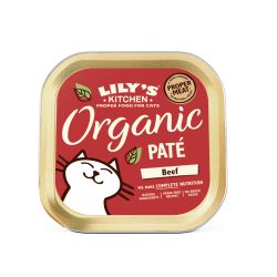 Lily's Kitchen Cat Organic Beef Pate