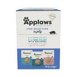 Applaws Cat Pouches Fish Selection in Jelly Multipack