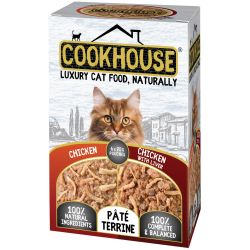 Cookhouse Cat Chicken & Liver Pate Terrine 6pk
