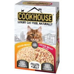 Cookhouse Cat Chicken Breast In Jelly 6pk