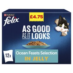 FELIX As Good As it Looks Ocean Feasts 12pk PM£4.75