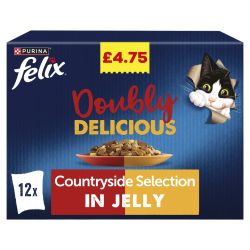 FELIX Doubly Delicious Countryside Selection 12pk PM£4.75