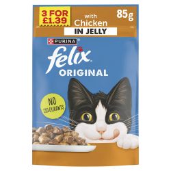 FELIX Original Chicken in Jelly PM 3 for £1.39