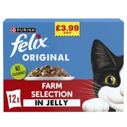 FELIX Original Farm Selection in Jelly 12pk PM£3.99