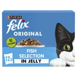 FELIX Original Fish Selection in Jelly 12pk