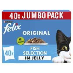 FELIX Original Fish Selection in Jelly 40pk