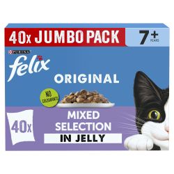 FELIX Original Senior 7+ Mixed Selection in Jelly 40pk
