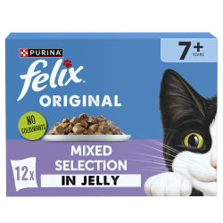 FELIX Original Senior Mixed Selection in Jelly 12pk