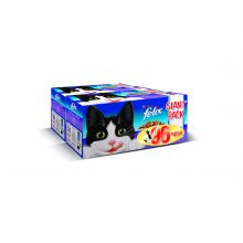Felix Pouch Jelly Multipack 96pk
