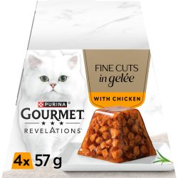 GOURMET Revelations Fine Cuts in Jelly Chicken 4pk