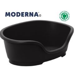 Moderna Plastic Dog Bed Black small
