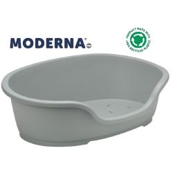 Moderna Plastic Dog Bed Olive Green Medium
