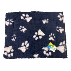 Bestpets Fleece Navy & White Paw