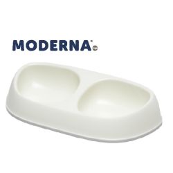 Moderna Sensibowl Double 2 x 200ml White
