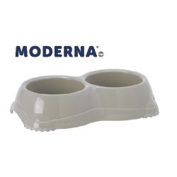 Moderna Twin Smarty Bowl Grey