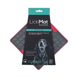 Lickimat Playdate Tuff Red
