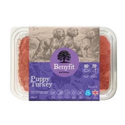 Benyfit Natural Perfect Puppy Turkey Complete Raw Dog Food