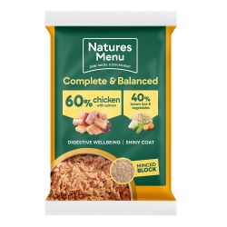 Natures Menu 60/40 Chicken with Salmon Frozen