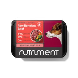 Nutriment Adult Dog Raw Beef Formula Frozen