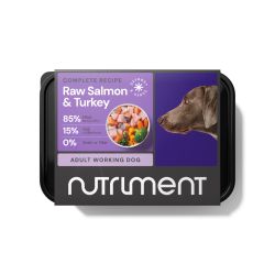Nutriment Adult Dog Raw Salmon & Turkey Formula Frozen