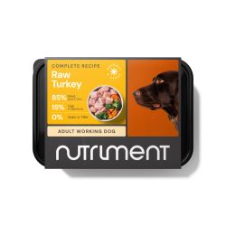 Nutriment Adult Dog Raw Turkey Formula Frozen