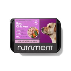 Nutriment Senior Dog Raw Chicken Forumla Frozen