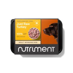 Nutriment Adult Dog Just Raw Turkey
