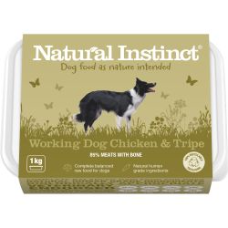 Nutriment Natural Instinct Working Dog Chicken & Tripe