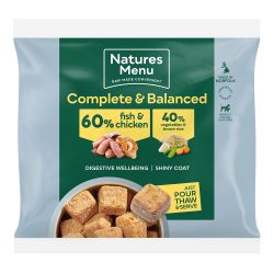 Natures Menu 60/40 Fish & Chicken Nuggets Frozen