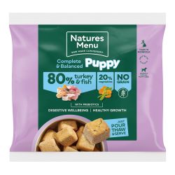 Natures Menu 80/20 Puppy Turkey & Fish Nuggets