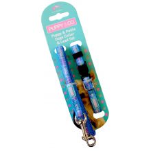 Hemm & Boo Puppy Set Tartan Blue