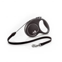 flexi Black Design M Cord 5m, black
