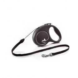 flexi Black Design S Cord 5m, black