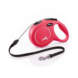 flexi New Classic M Cord 8 m, red