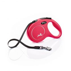 flexi New Classic M Tape 5 m, red