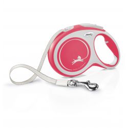 flexi New Comfort L Tape 8 m, red