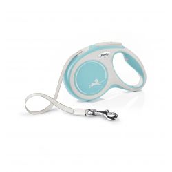flexi New Comfort M Tape 5 m, light blue