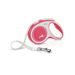 flexi New Comfort M Tape 5 m, red