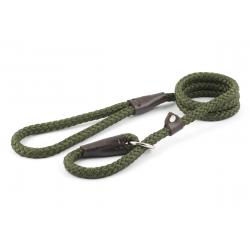 Ancol Rope Slip Lead Green