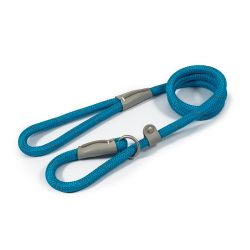 Ancol Viva Rope Lead Reflective Blue