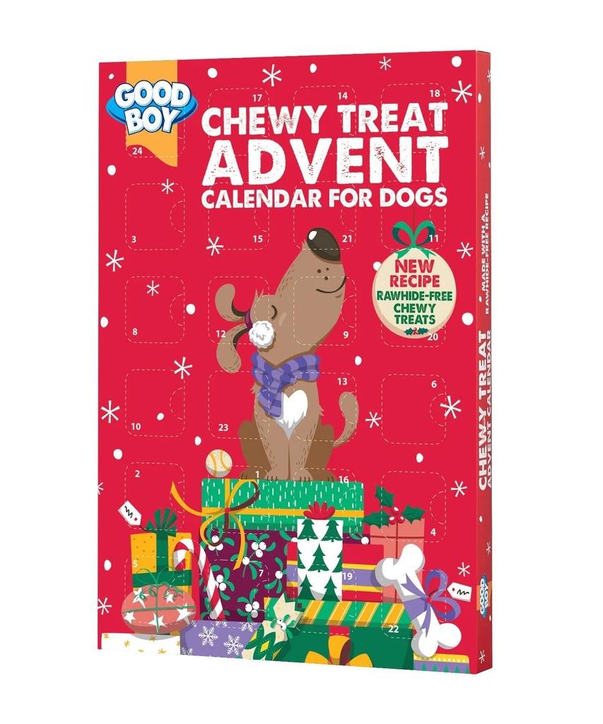 Good Boy 24 Chewy Advent Calendar For Dogs Christmas