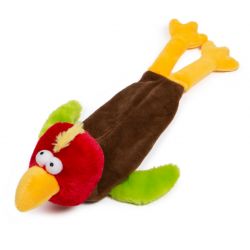 X Stuffed Head Squeaky Turkey