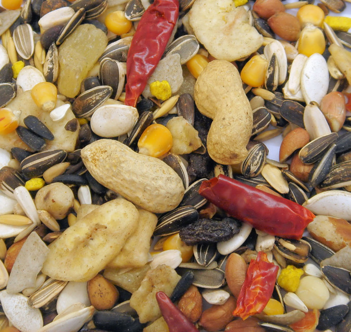Colonels Deluxe Parrot - Contains 20 Ingredients Tropical Fruit Nuts