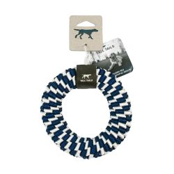 Tall Tails Braid Ring Navy